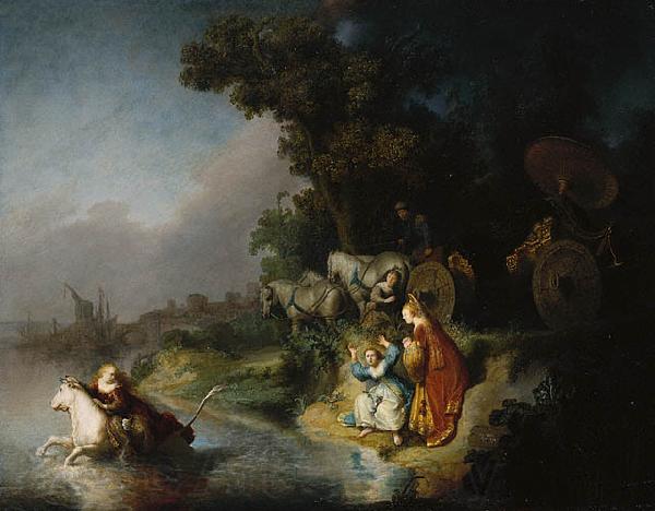 REMBRANDT Harmenszoon van Rijn The Abduction of Europa, Germany oil painting art